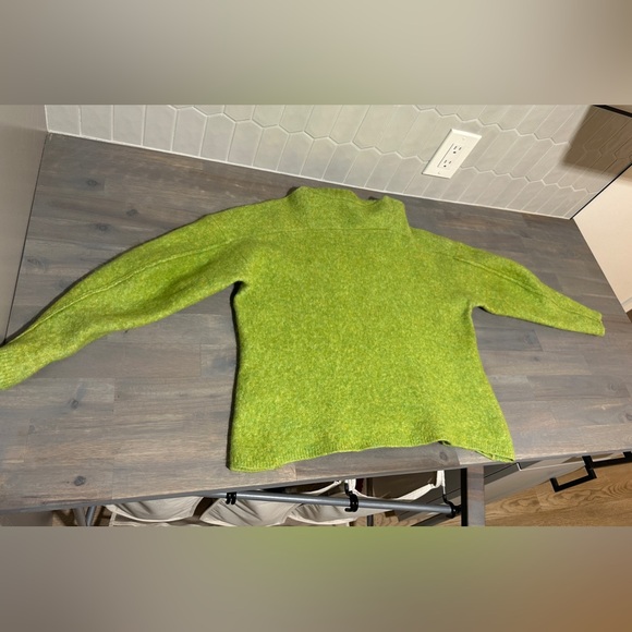 3.1 Philip Lim Lime Green Wool Sweater - Picture 6 of 10